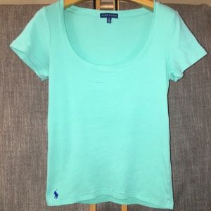 Polo by Ralph Lauren Tops - Ralph Lauren Mint Green short sleeve Tshirt Size L Polo by Ralph Lauren Tops - Ralph Lauren Mint Green short sleeve Tshirt Size L